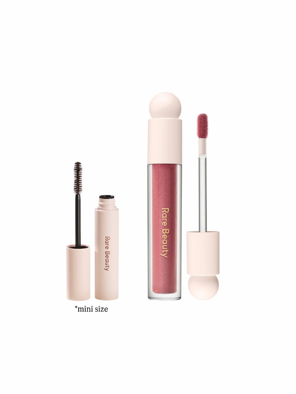 New Rare Beauty Lip Gloss & Mascara Bundle Duo - Set of 2